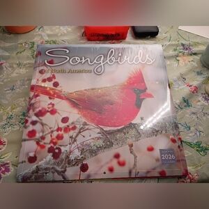 2026 Calendar Songbirds of North America